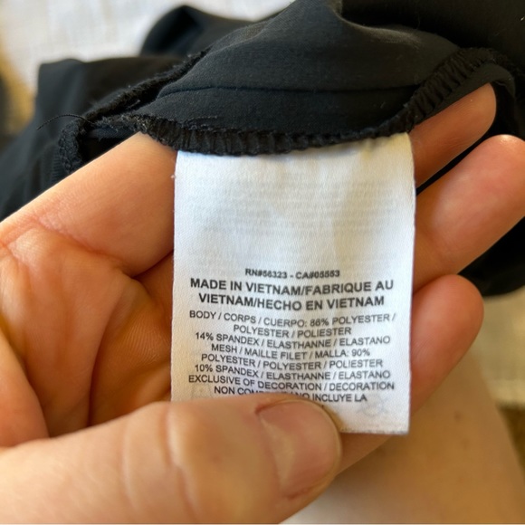 Nike Lightweight running track pant women’s large 840937-010 b black drawstring - Picture 9 of 10